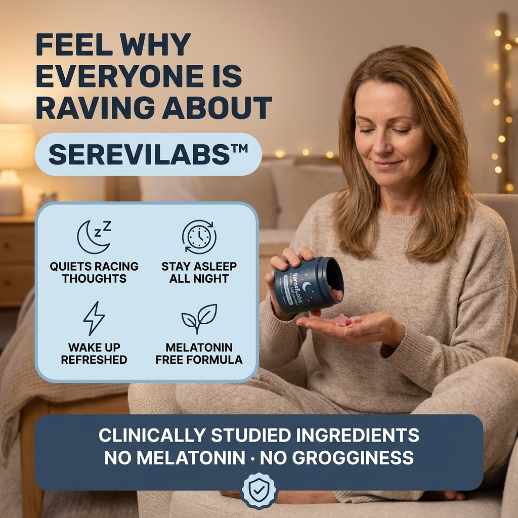 SereviLabs™ Natural Sleep Gummies