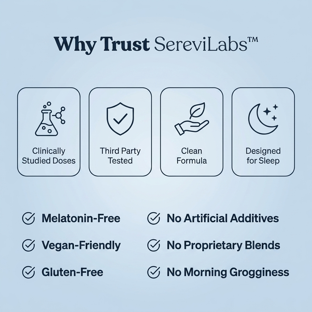 SereviLabs™ Natural Sleep Gummies