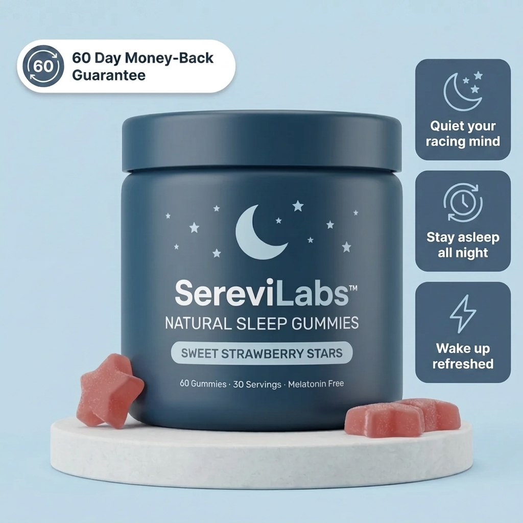 SereviLabs™ Natural Sleep Gummies
