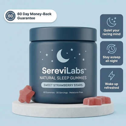 SereviLabs™ Natural Sleep Gummies